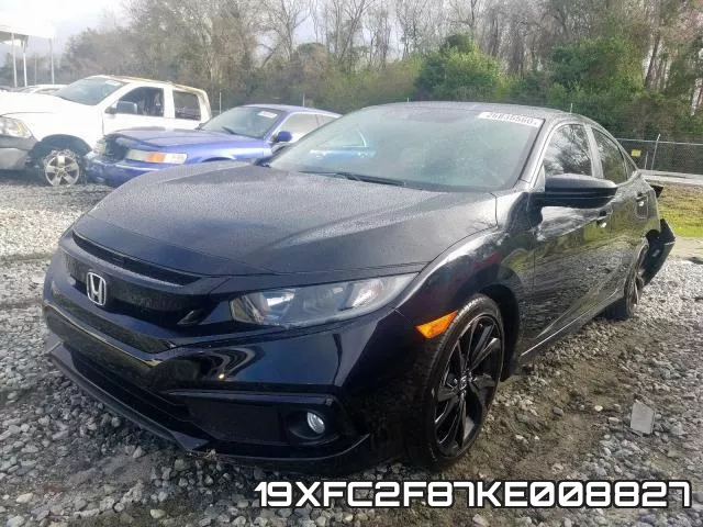 19XFC2F87KE008827 фото 3