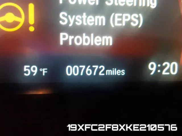 19XFC2F8XKE210576 фото 9