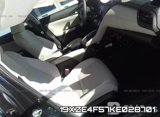 19XZE4F57KE028701 фото 6