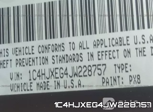1C4HJXEG4JW228757 фото 10