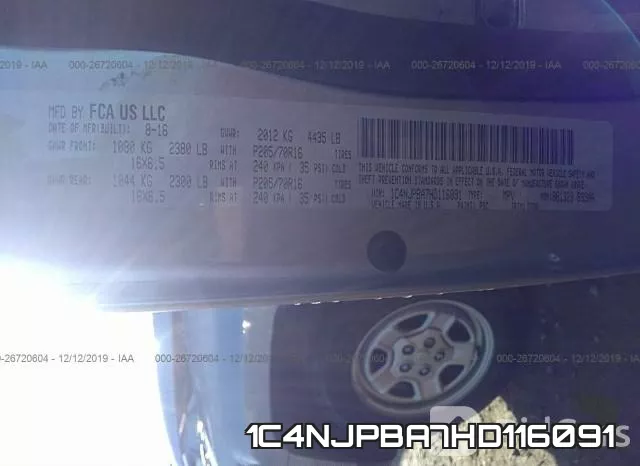 1C4NJPBA7HD116091 фото 10