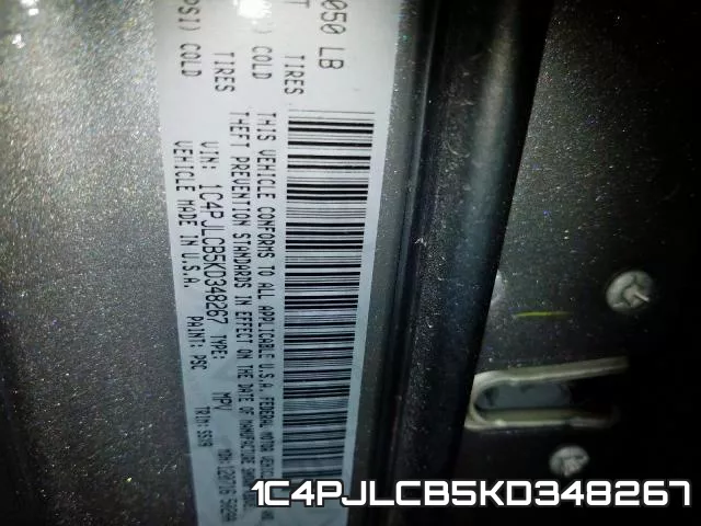 1C4PJLCB5KD348267 фото 2