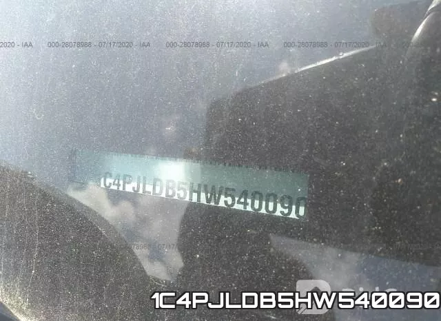 1C4PJLDB5HW540090 фото 10