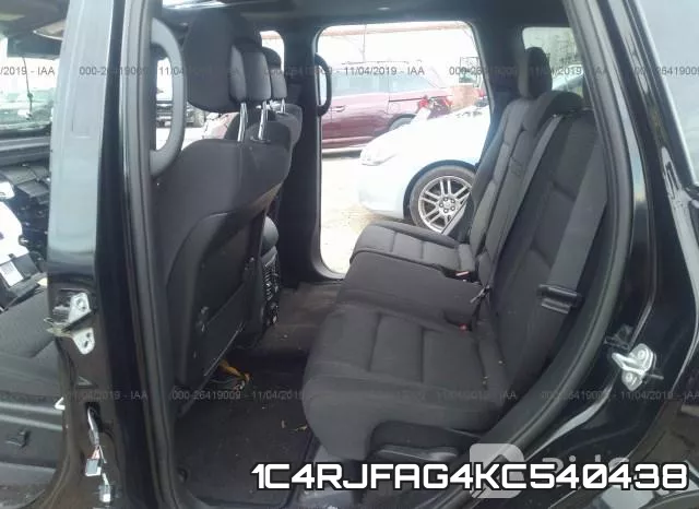 1C4RJFAG4KC540438 фото 9