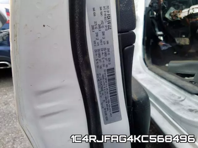 1C4RJFAG4KC568496 фото 2