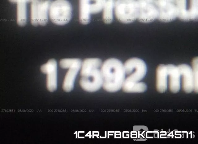1C4RJFBG8KC724571 фото 8