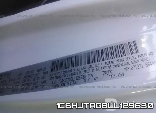 1C6HJTAG8LL129630 фото 10