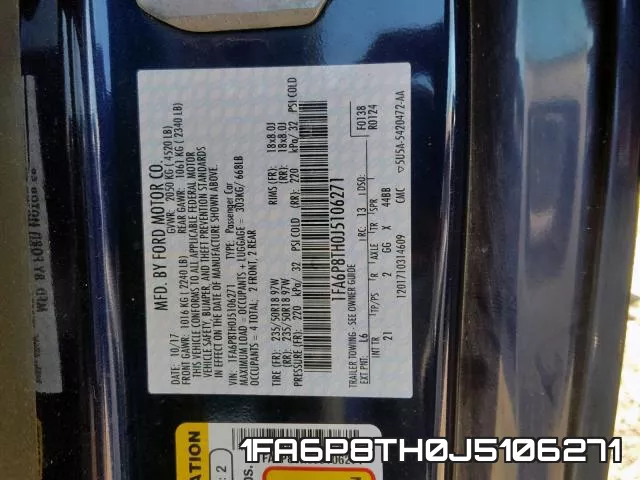 1FA6P8TH0J5106271 фото 2