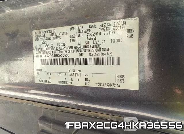 1FBAX2CG4HKA36556 фото 10