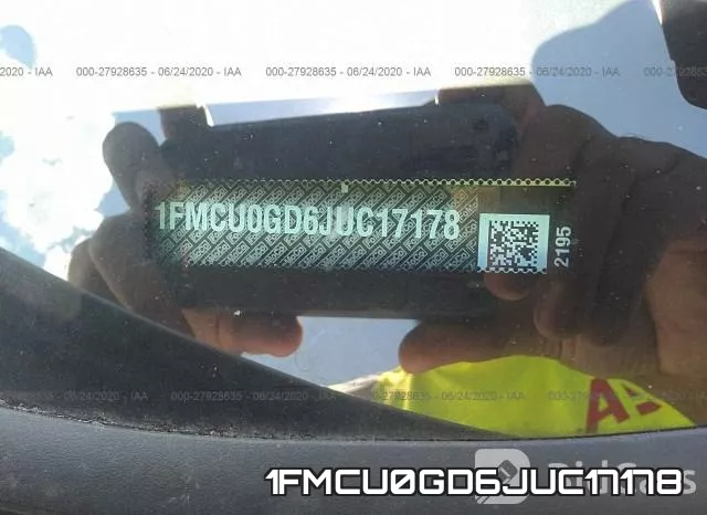 1FMCU0GD6JUC17178 фото 10