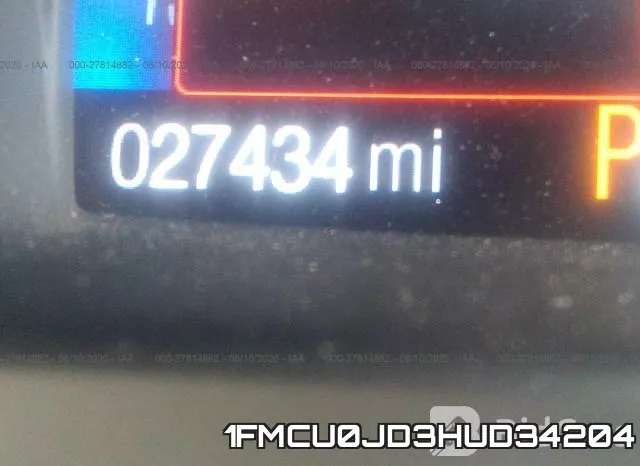 1FMCU0JD3HUD34204 фото 8