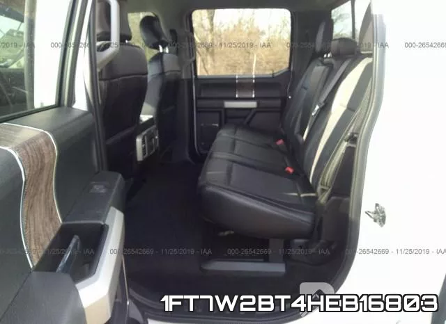 1FT7W2BT4HEB16803 фото 9