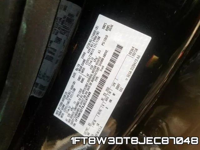 1FT8W3DT8JEC87048 фото 2