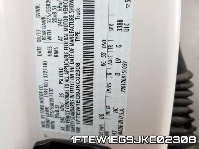 1FTEW1EG9JKC02308 фото 2