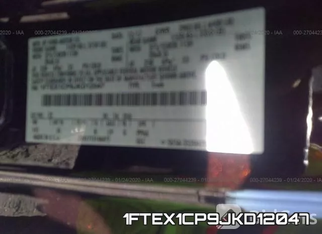 1FTEX1CP9JKD12047 фото 10
