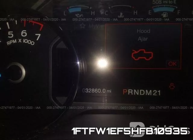1FTFW1EF5HFB10935 фото 8