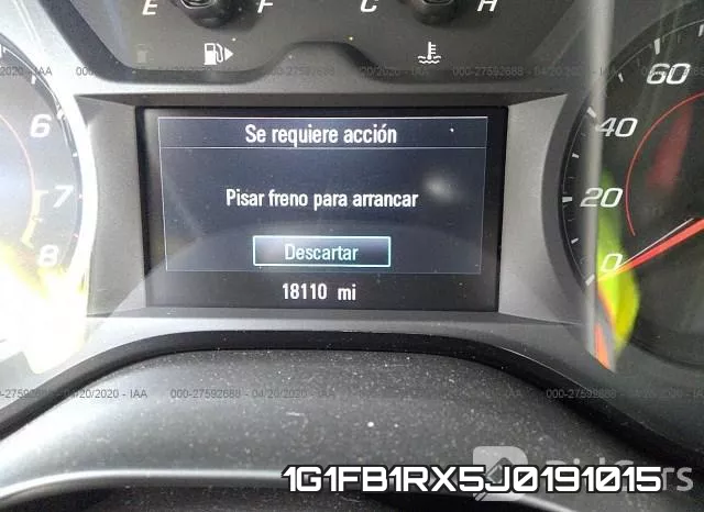 1G1FB1RX5J0191015 фото 8
