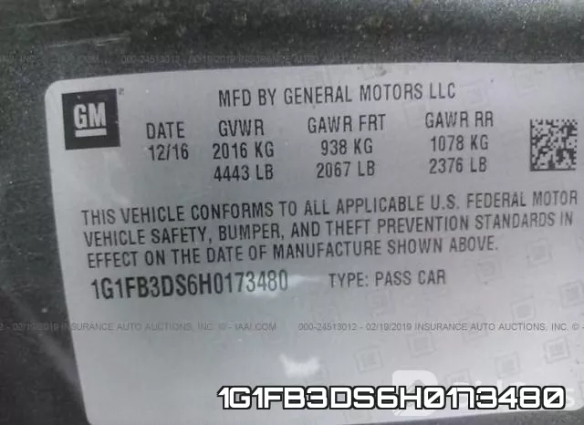 1G1FB3DS6H0173480 фото 10