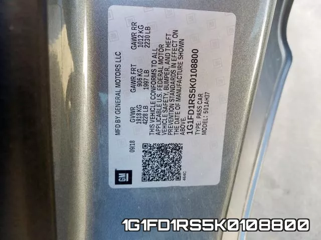 1G1FD1RS5K0108800 фото 2