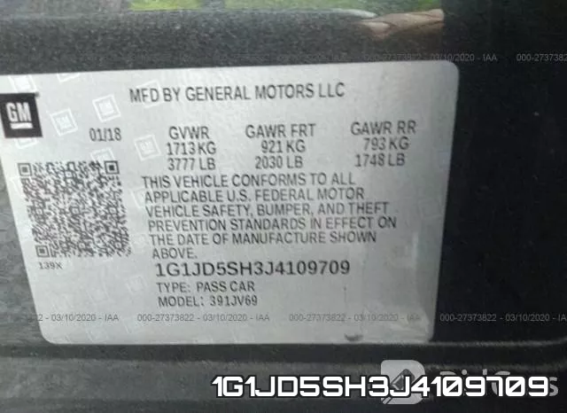 1G1JD5SH3J4109709 фото 10