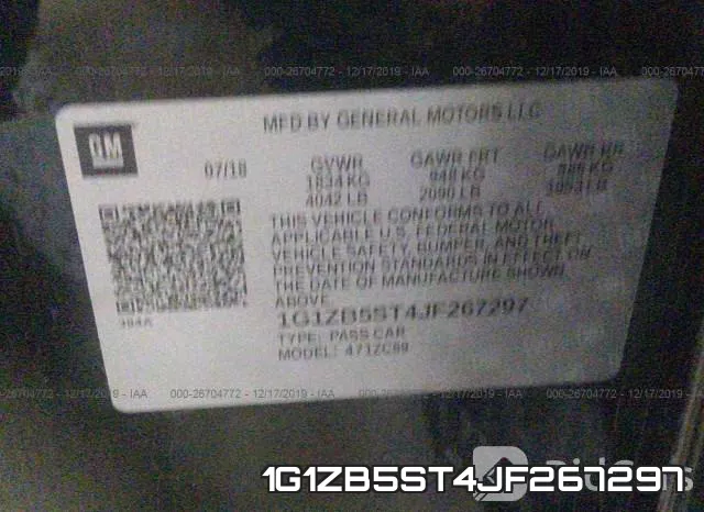 1G1ZB5ST4JF267297 фото 10