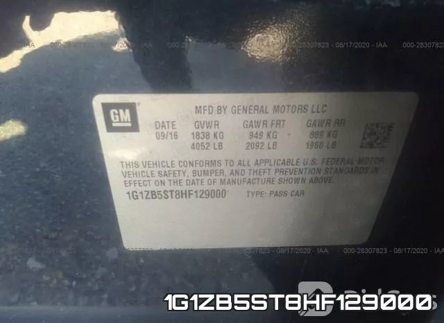 1G1ZB5ST8HF129000 фото 10