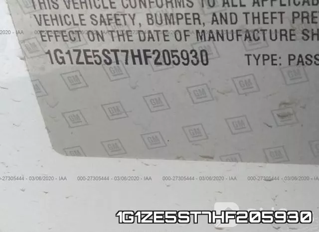 1G1ZE5ST7HF205930 фото 10