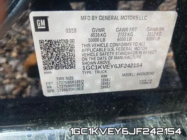 1GC1KVEY6JF242154 фото 2