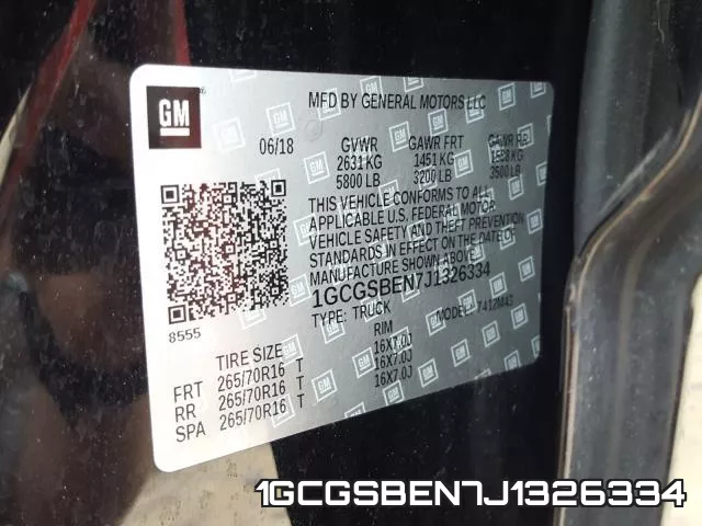 1GCGSBEN7J1326334 фото 2