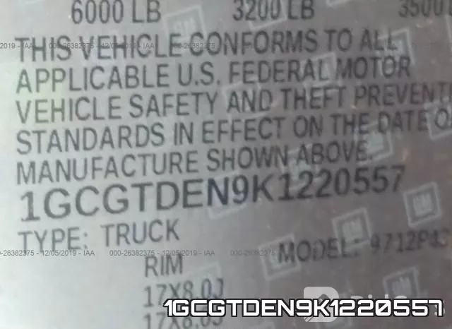 1GCGTDEN9K1220557 фото 10