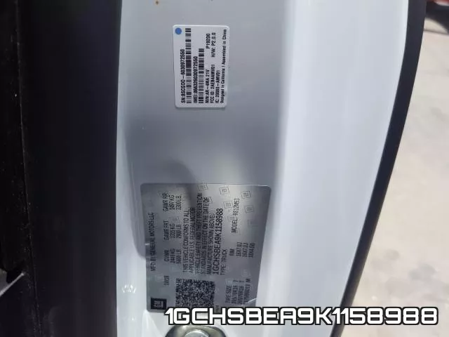 1GCHSBEA9K1158988 фото 2