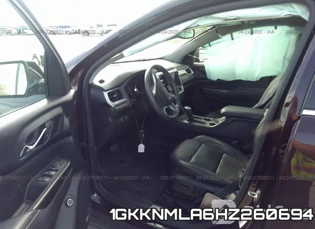 1GKKNMLA6HZ260694 фото 6