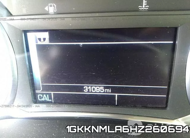 1GKKNMLA6HZ260694 фото 8