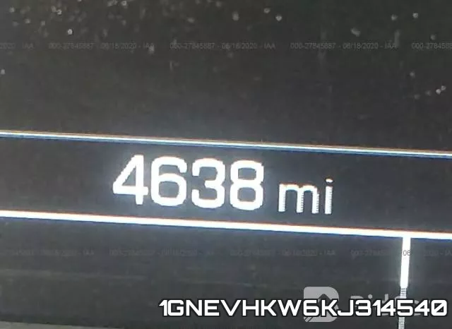 1GNEVHKW6KJ314540 фото 8