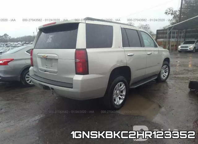 1GNSKBKC2HR123352 фото 5