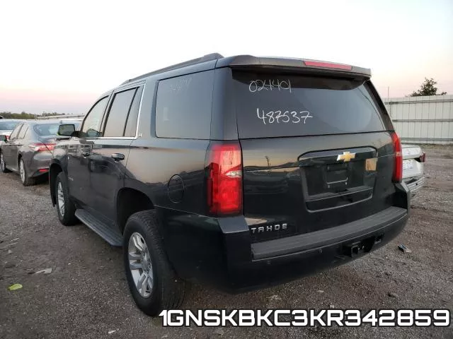 1GNSKBKC3KR342859 фото 4