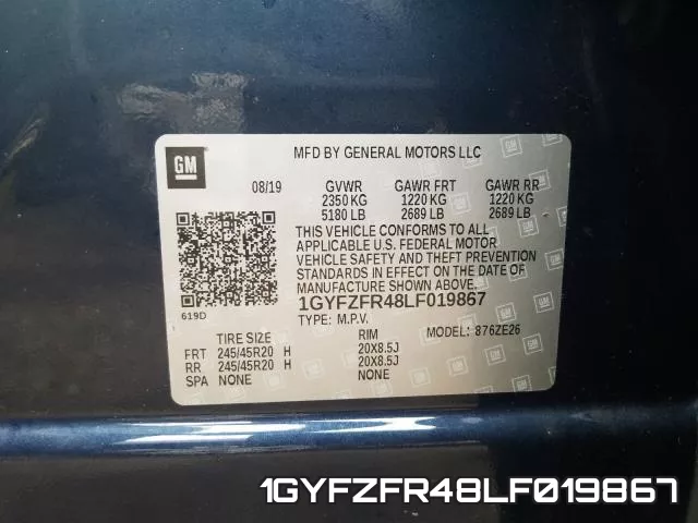 1GYFZFR48LF019867 фото 2