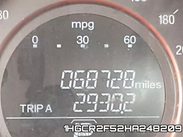 1HGCR2F52HA248209 фото 9