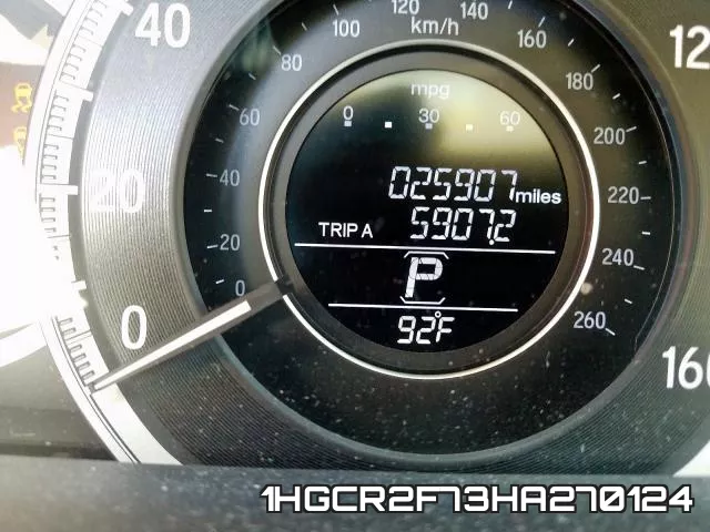 1HGCR2F73HA270124 фото 9