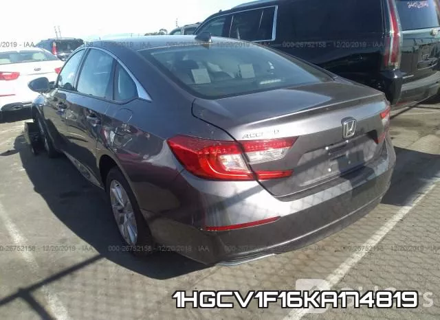1HGCV1F16KA174819 фото 4