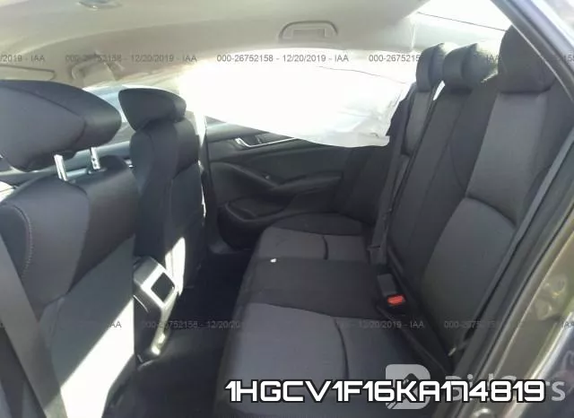 1HGCV1F16KA174819 фото 9