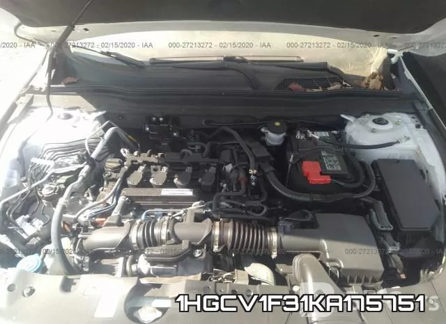 1HGCV1F31KA175751 фото 2