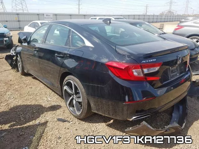 1HGCV1F37KA127736 фото 4