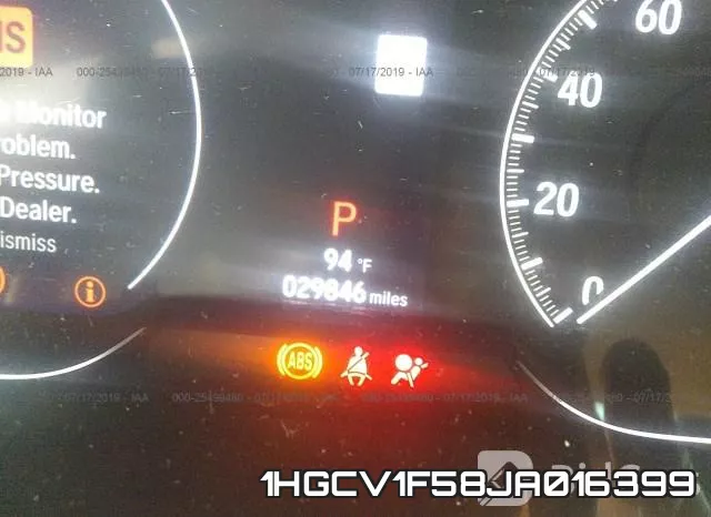 1HGCV1F58JA016399 фото 8