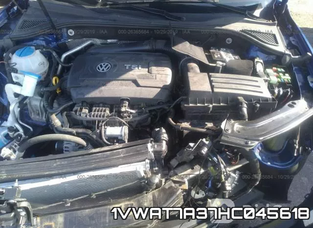 1VWAT7A37HC045618 фото 2