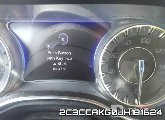2C3CCAKG0JH181624 фото 8