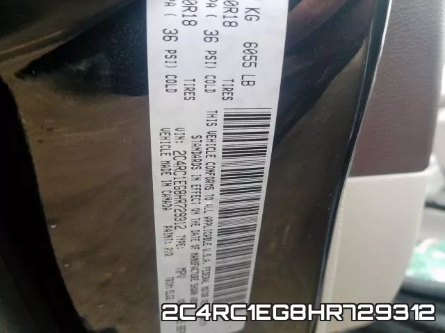2C4RC1EG8HR729312 фото 2
