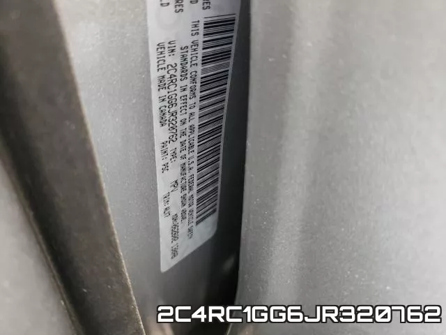 2C4RC1GG6JR320762 фото 2
