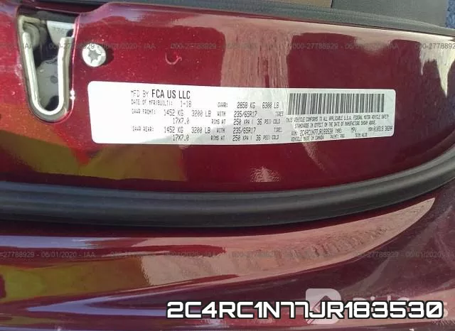 2C4RC1N77JR183530 фото 10