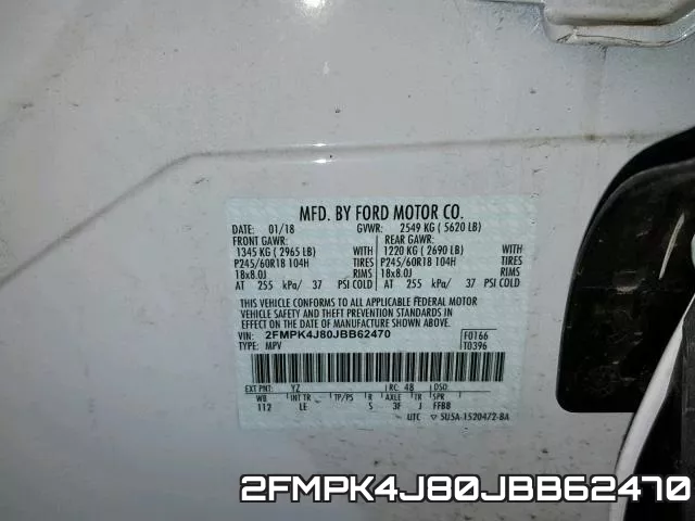 2FMPK4J80JBB62470 фото 2